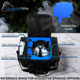 Travel Duffel Case for Volcano Hybrid Vaporizer, Volcano Digital & Classic – Carrying Bag for Easy Valve, Solid Valve Starter Kit & Vape Accessories