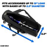 21" Bong & Water Pipe Travel Case – Fits 14-19 Inch Glass Tubes, Hookahs, EYCE Bongs and More | Protective Bag for GRAV Labs, RooR, Diamond Glass