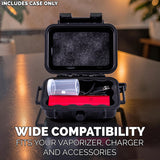 Smell Proof Travel Case for Pax Mini Vaporizer and Accessories - Odor Proof Vape Case with Hard Shell Protection
