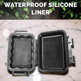 5.75" Smell Proof Hard Case for DynaVap M7 & B2 Vaporizers – Waterproof Vape Carrying Case with Foam & Herb Stash Jar
