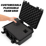 CLOUD/TEN 11" Airtight & Smell Proof Case with Padlock Rings for Kandypens Oura Electronic Rig and Accessories
