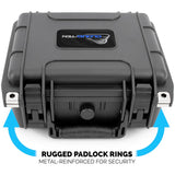CLOUD/TEN 11" Airtight & Smell Proof Case with Padlock Rings for Pulsar RoK Electric Dab Rig and Accessories