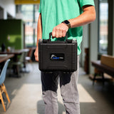 CLOUD/TEN 11" Airtight & Smell Proof Case with Padlock Rings for Kandypens Oura Electronic Rig and Accessories