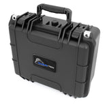 CLOUD/TEN 13" Smell Proof Hard Travel Case with Padlock Rings and Customizable Foam - Fits Accessories up to 11" x 7.5" x 4"