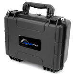 CLOUD/TEN 16" Smell Proof Hard Travel Case with Padlock Rings and Customizable Foam - Fits Accessories up to 13.5” x 9” x 4.5”