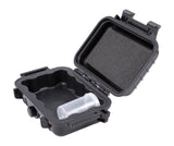 5.75" Smell Proof Hard Case for DynaVap M7 & B2 Vaporizers – Waterproof Vape Carrying Case with Foam & Herb Stash Jar