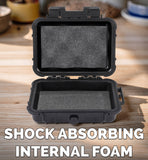 Smell Proof PAX Flow & PAX FOUR Case - Waterproof Airtight Hard Shell Carrying Case for Dry Herb Vaporizer and Accessories - Odor Proof Travel Storage