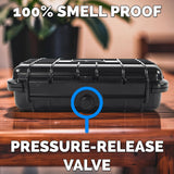 Smell Proof Vaporizer Storz & Bickel VEAZY Case - Airtight, Waterproof Hard Shell VEAZY Vape Storage Travel Case