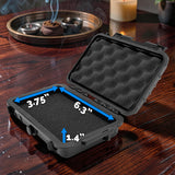 Smell Proof Storz & Bickel Venty Case - Waterproof, Airtight Hard Shell Storage for S&B Venty Vaporizer and Accessories - Herb Canister Included