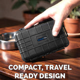 Smell Proof Storz & Bickel Venty Case - Waterproof, Airtight Hard Shell Storage for S&B Venty Vaporizer and Accessories - Herb Canister Included