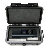 Smell Proof Arizer Solo 3 Carrying Case - Airtight Waterproof Hard Shell Storage for Arizer Solo 3 Vaporizer and Vape Accessories