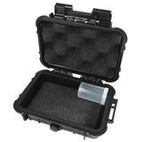 Smell Proof Puffco Pivot Case with Stash Jar – Waterproof Hard Shell Travel Case for Pivot Vaporizer, Glass Adapter, Jars, Cotton Swabs & Accessories