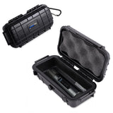 Smell Proof Arizer Air Max Carrying Case - Airtight Waterproof Hard Shell Storage for Arizer Air Max Vaporizer or Arizer Air 2 Vape with Accessories