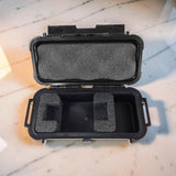 Smell Proof Case for PAX Plus & PAX Mini Vaporizer – Waterproof Airtight Travel Storage w/ Padded Insert, Crushproof Shell, Herb Canister