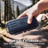 Smell Proof Case for PAX Plus & PAX Mini Vaporizer – Waterproof Airtight Travel Storage w/ Padded Insert, Crushproof Shell, Herb Canister