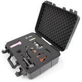 16" Hard Shell Storage Case with Customizable Foam for Water Pipes, Bubblers, Vaporizers, Dab Rigs, Stash Jars & Smoking Accessories