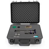 16" Hard Shell Storage Case with Customizable Foam for Water Pipes, Bubblers, Vaporizers, Dab Rigs, Stash Jars & Smoking Accessories