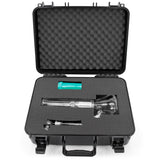16" Hard Shell Storage Case with Customizable Foam for Water Pipes, Bubblers, Vaporizers, Dab Rigs, Stash Jars & Smoking Accessories
