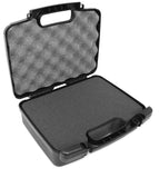 CLOUD/TEN 12" Hard Travel Case with Padlock Rings and Customizable Foam for Magic Flight Launch Box, Grinder, Batteries and More