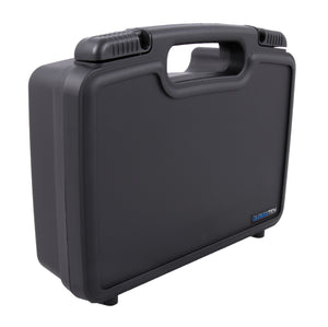 CLOUD/TEN 12" Hard Travel Case with Padlock Rings and Customizable Foam - Fits Accessories up to 11" x 7.25" x 2.75"