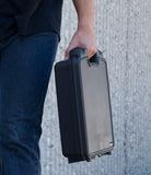 CLOUD/TEN 15.5" Hard Travel Case with Padlock Rings and Customizable Foam - Fits Accessories up to 13.25" x 10.5" x 2"