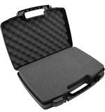 CLOUD/TEN 17" Hard Travel Case with Padlock Rings and Customizable Foam - Fits Accessories up to 14.5" x 7.5" x 2.75"