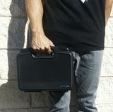 CLOUD/TEN 12" Hard Travel Case with Padlock Rings and Customizable Foam for Grenco Snoop Dogg GPen and Accessories
