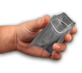 CLOUD/TEN Smell-Resistant Baggies, Includes 3 Resealable Odor-Resistant Bags and Plastic Herb Container