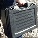CLOUD/TEN 16" Hard Travel Case with Padlock Ring and Customizable Foam - Fits Accessories up to 14" x 9" x 4"