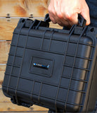 CLOUD/TEN 11" Smell Proof Hard Travel Case with Padlock Rings and Customizable Foam - Fits Accessories up to 8.5" x 6" x 3.25"