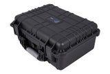CLOUD/TEN 13" Smell Proof Hard Travel Case with Padlock Rings and Customizable Foam - Fits Accessories up to 11" x 7.5" x 4"