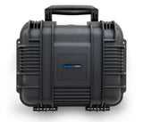 CLOUD/TEN 14" Smell Proof Hard Travel Case with Padlock Rings and Customizable Foam - Fits Accessories up to 10.5" x 7.5" x 4.25"