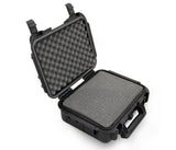 CLOUD/TEN 14" Smell Proof Hard Travel Case with Padlock Rings and Customizable Foam - Fits Accessories up to 10.5" x 7.5" x 4.25"