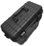 CLOUD/TEN 15" Smell Proof Hard Travel Case with Padlock Rings and Customizable Foam - Fits Accessories up to 14" x 11.25" x 6"