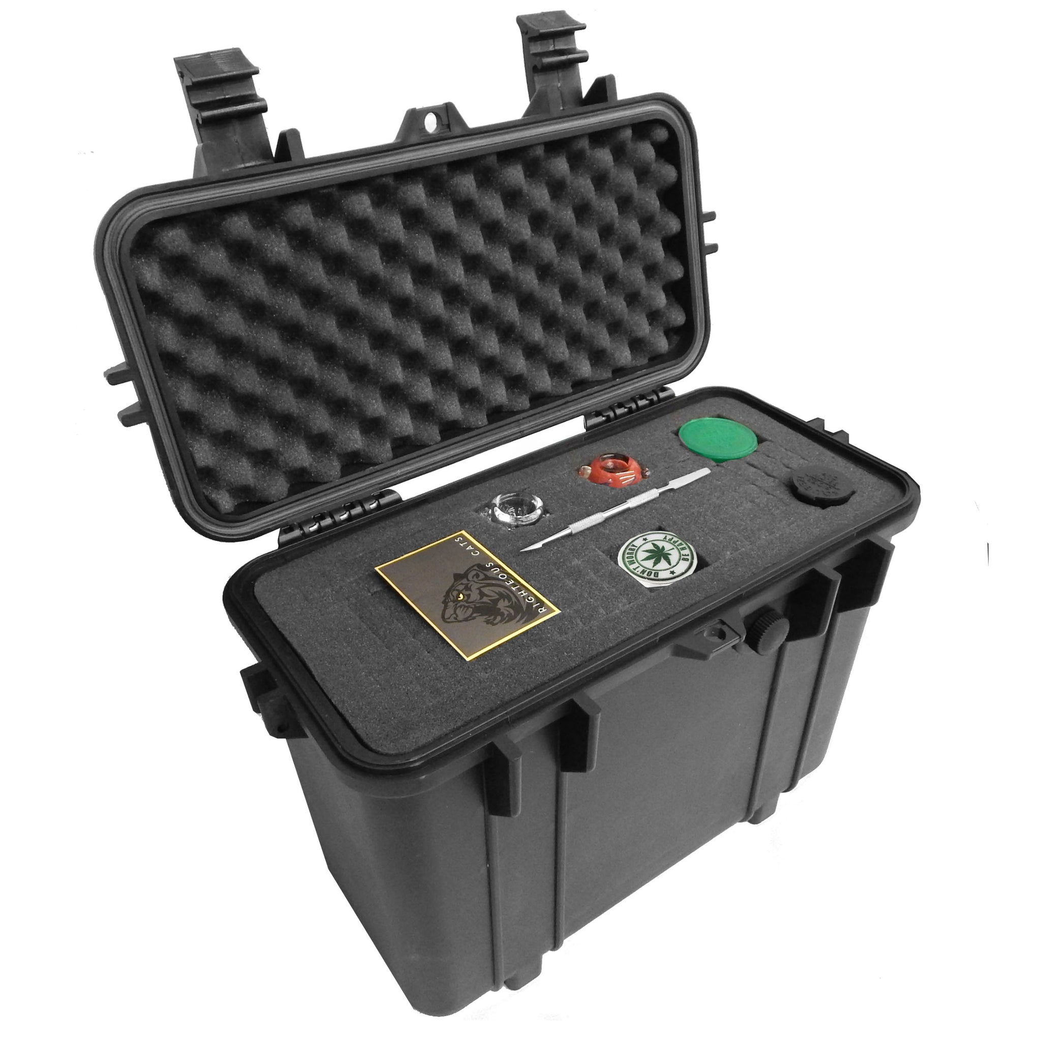 Buy CLOUD/TEN 15" Smell Proof Hard Travel Case with Padlock Rings and Customizable Foam - Fits Accessories up to 14" x 11.25" x 6" Online | CLOUD/TEN Cases Buy CLOUD/TEN 15" Smell Proof Hard Travel Case with Padlock Rings and Customizable Foam - Fits Accessories up to 14" x 11.25" x 6" Online | CLOUD/TEN Cases