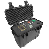 CLOUD/TEN 15" Smell Proof Hard Travel Case with Padlock Rings and Customizable Foam - Fits Accessories up to 14" x 11.25" x 6"