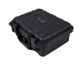 CLOUD/TEN 16" Smell Proof Hard Travel Case with Padlock Rings and Customizable Foam - Fits Accessories up to 13.5” x 9” x 4.5”