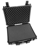 CLOUD/TEN 16" Smell Proof Hard Travel Case with Padlock Rings and Customizable Foam - Fits Accessories up to 13.5” x 9” x 4.5”