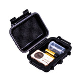 CLOUD/TEN 5.75" Smell Proof Hard Travel Case with Rubber and Foam Interior - Fits Accessories up to 3.5" x 1.87" x 1.25"