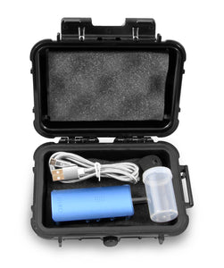 CLOUD/TEN 6.25" Airtight & Smell Proof Case for DaVinci MIQRO Vaporizer and Accessories