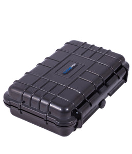 CLOUD/TEN 7.4" Smell Proof Hard Travel Case with Customizable Foam - Fits Accessories up to 6.3" x 3.75" x 1.25"