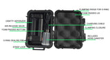 CLOUD/TEN 6.25" Airtight & Smell Proof Case for Storz and Bickel Crafty and Accessories