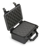 CLOUD/TEN 8" Smell Proof Hard Travel Case with Padlock Rings and Customizable Foam - Fits Accessories up to 6" x 3.5" x 2.75"