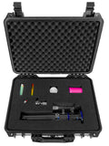 CLOUD/TEN 18" Smell Proof Hard Travel Case with Padlock Rings and Customizable Foam - Fits Accessories up to 15.5" x 9.5" x 5"